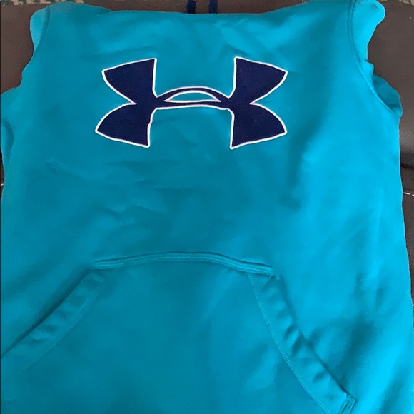 Blue Under Armor Hoodie - Picture 1 of 2